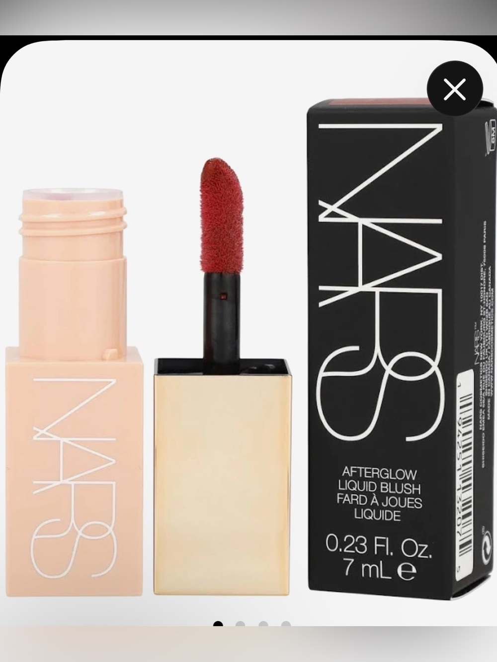 NARS Afterglow Liquid Blush — Warm Rose